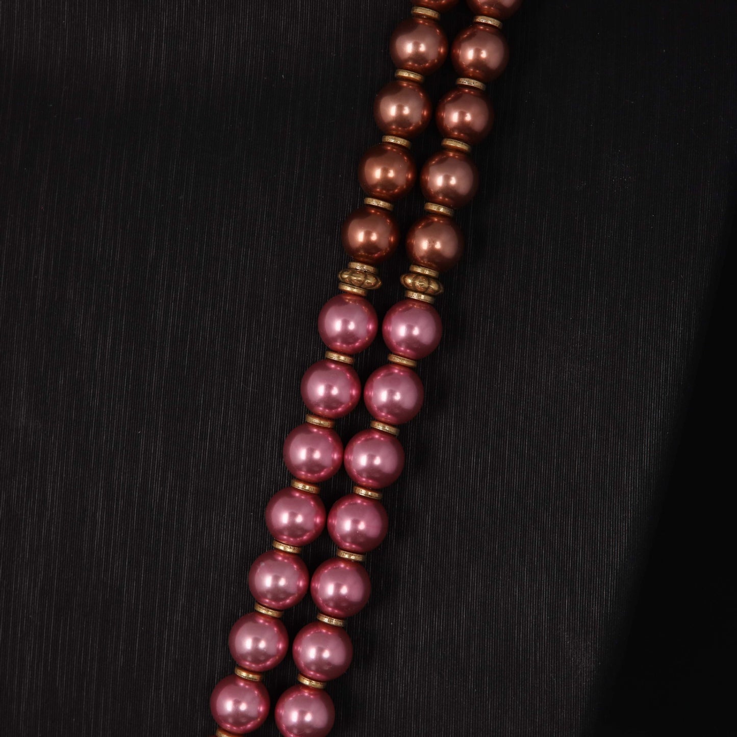 Vintage Glass Classic Polished Necklace Handcrafted Design