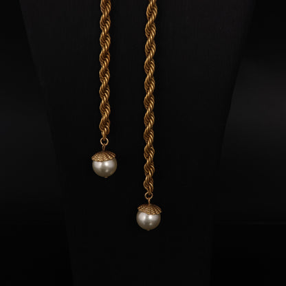 Vintage Elegant Handcrafted Refined Necklace Handcrafted Design