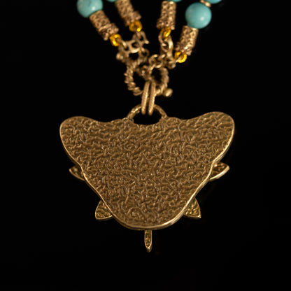 Vintage Butterfly Statement Chic Necklace for Women