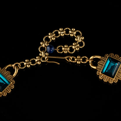 Vintage Crystal Heart Luxury Handcrafted Necklace for Ladies