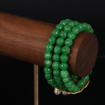 Vintage Leaf Artisan Baroque Bracelet Timeless Style