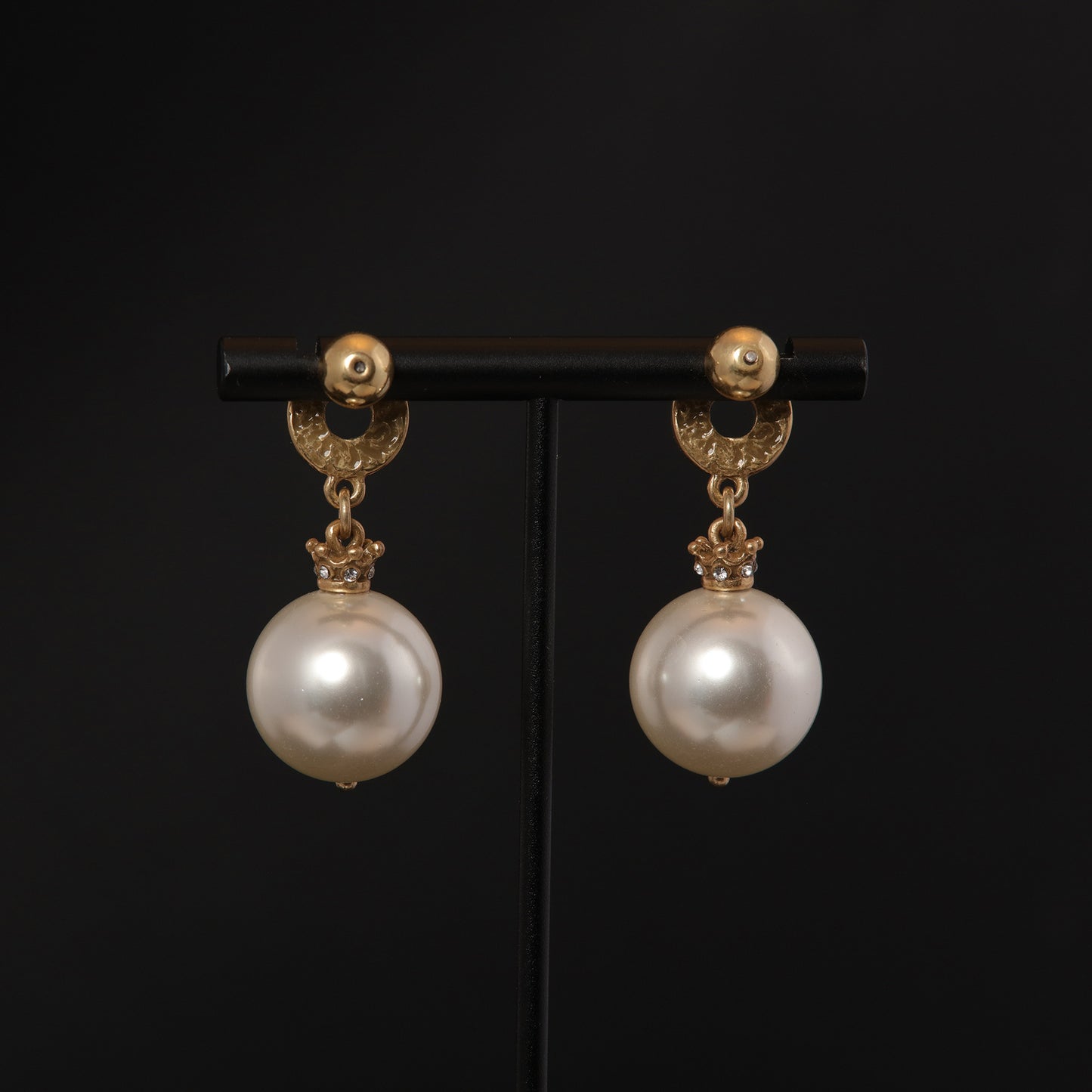Vintage Pearl Chic Elegant Earrings Gift Jewelry