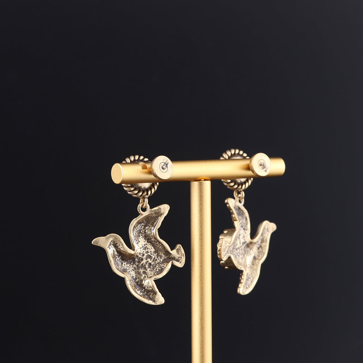 Vintage Geometric Statement Refined Earrings for Ladies