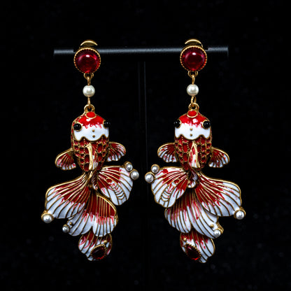 Vintage Luxury Handcrafted Elegant Earrings for Women