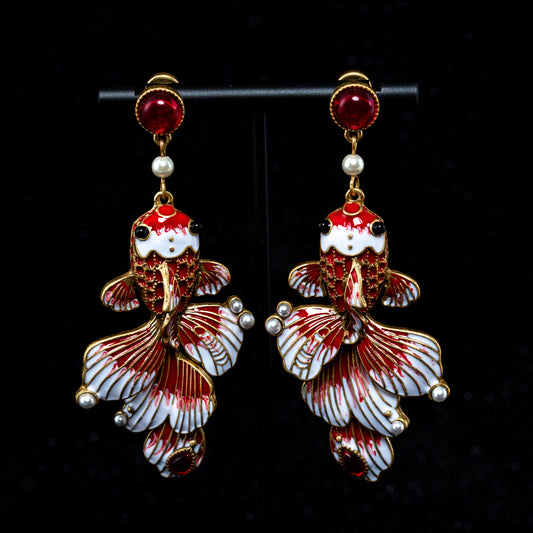 Vintage Luxury Handcrafted Elegant Earrings for Women