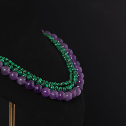 Vintage Agate Artisan Handcrafted Necklace for Ladies