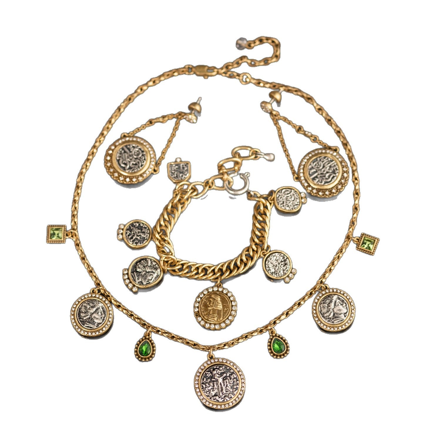 Vintage Royal Jewelry Set Ornate Heirloom Heirloom