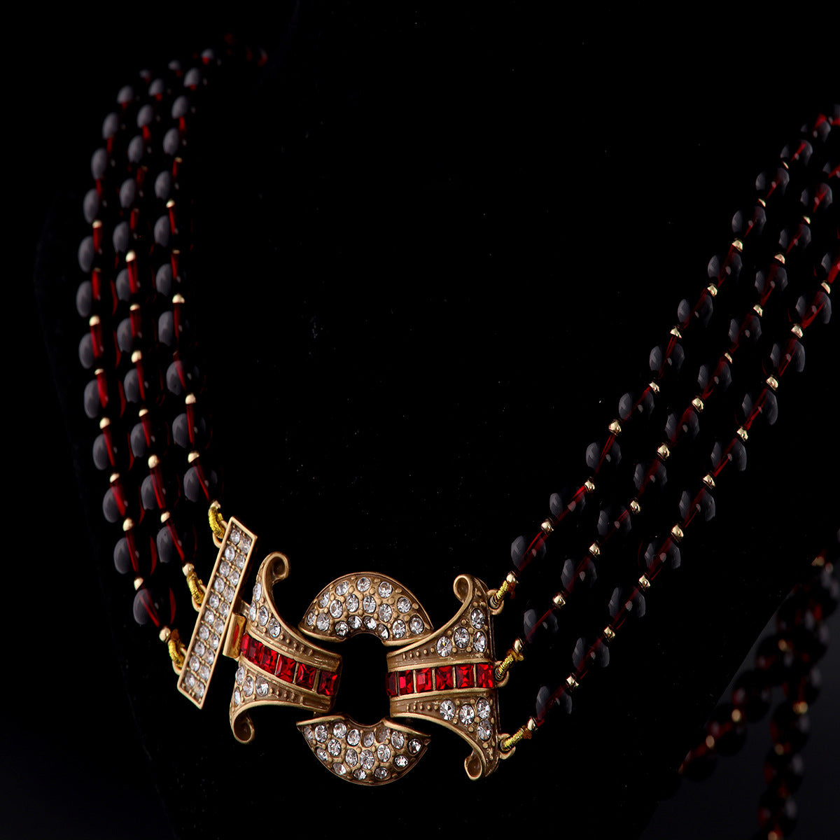 Vintage Geometric Luxury Handcrafted Necklace for Women