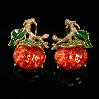 Vintage Crystal Chic Handcrafted Earrings for Women