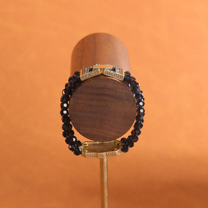 Vintage Crystal Retro Refined Handcrafted Bracelet Handcrafted Design