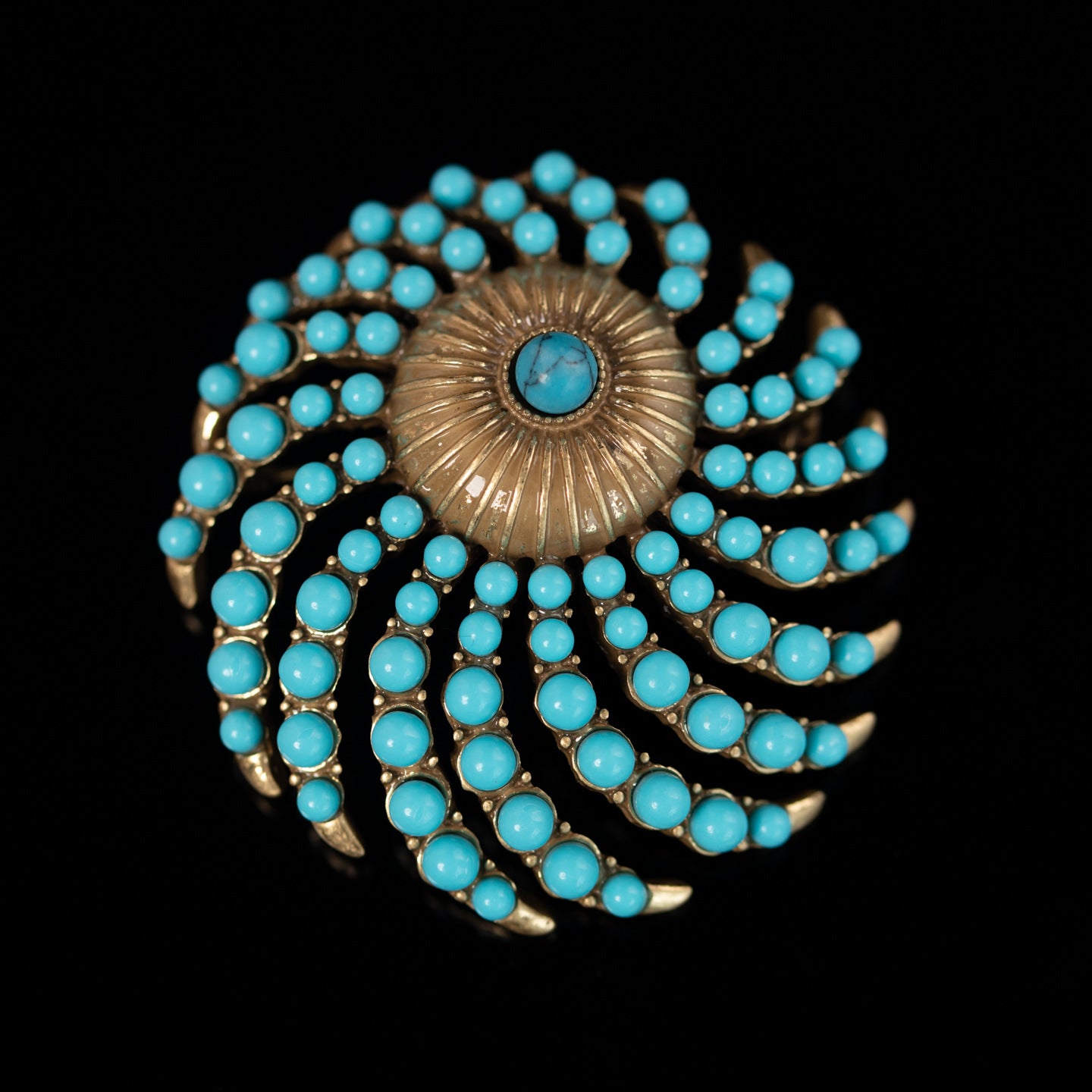 Vintage Cross Artisan Handcrafted Brooches for Men