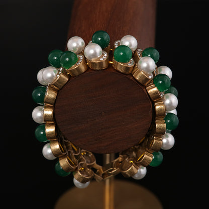Vintage Agate Retro Elegant Handcrafted Bracelet for Women