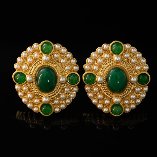 Vintage Natural Stone Classic Earrings for Women