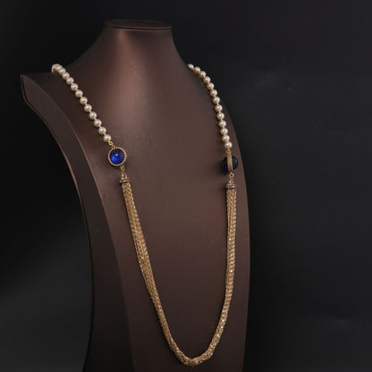 Vintage Pearl Floral Timeless Necklace for Ladies