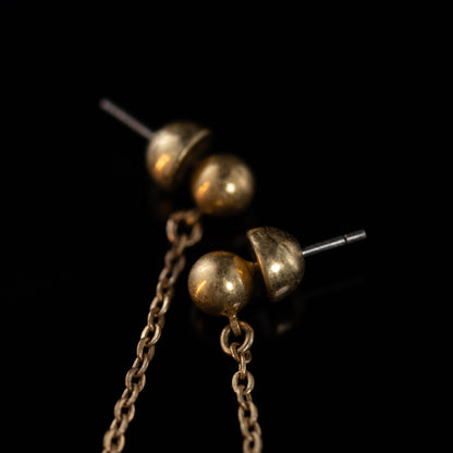 Vintage Enamel Classic Handcrafted Earrings Handcrafted Design