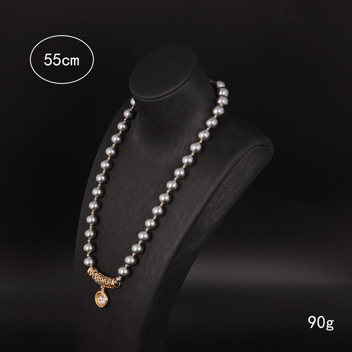 Vintage Pearl Baroque Classic Handcrafted Necklace Handcrafted Design