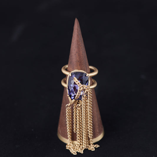 Vintage Geometric Elegant Classic Open Ring