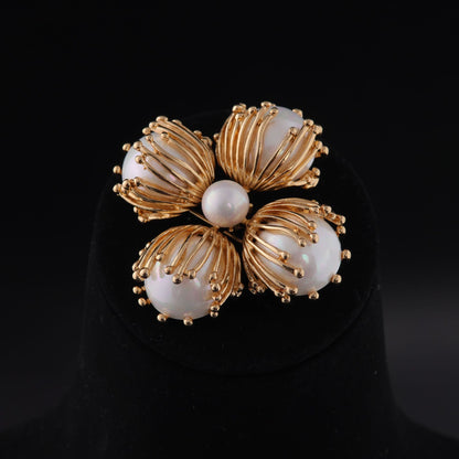 Vintage Geometric Luxury Polished Brooches for Men