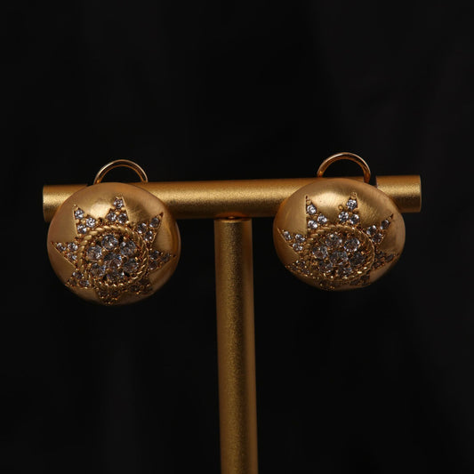 Vintage Star Chic Refined Earrings for Ladies