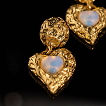 Vintage Star Elegant Polished Earrings for Ladies