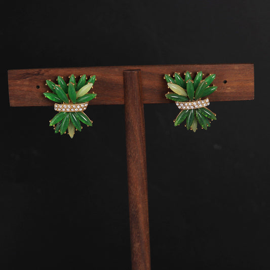 Vintage Classic Refined Statement Earrings Timeless Style