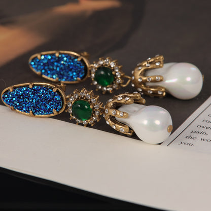 Vintage Refined Handcrafted Luxury Earrings Gift Jewelry
