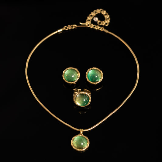 Vintage Elegant Jewelry Set Ornate Designer Heirloom