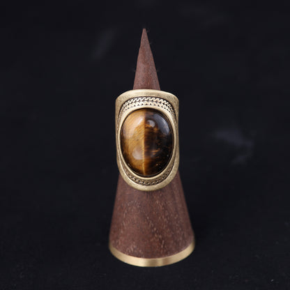 Vintage Geometric Refined Boho Open Ring Gift Jewelry