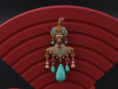 Vintage Classic Art Deco Brooches Handcrafted Design