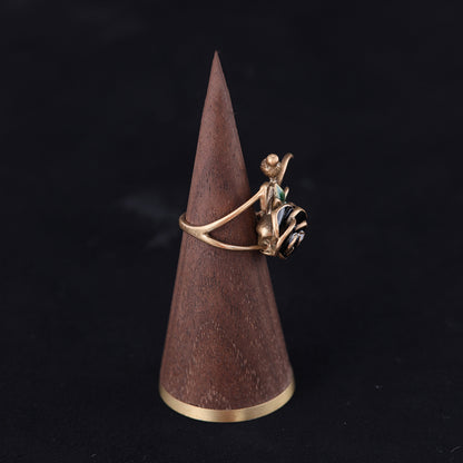 Vintage Artisan Timeless Elegant Open Ring