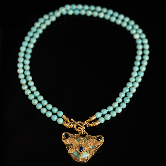Vintage Butterfly Statement Chic Necklace for Women