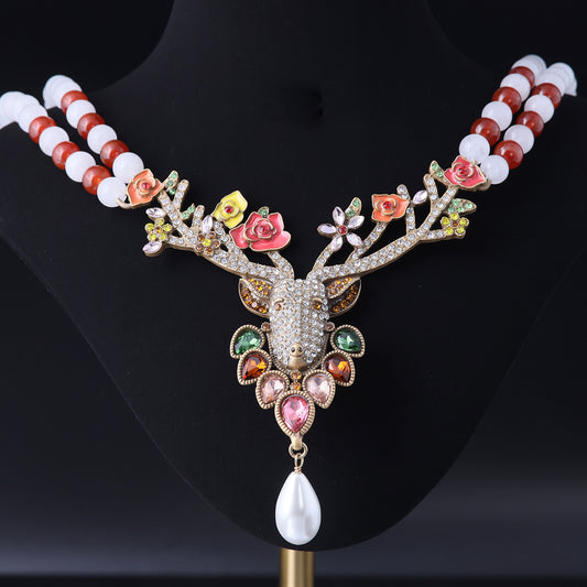 Vintage Statement Refined Chic Necklace Gift Jewelry