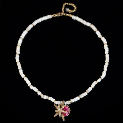 Vintage Floral Chic Elegant Necklace Gift Jewelry