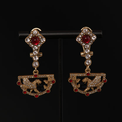 Vintage Luxury Handcrafted Luxury Earrings Handcrafted Design