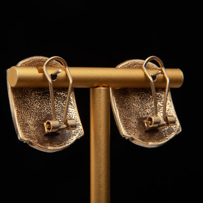 Vintage Leaf Timeless Handcrafted Earrings for Women