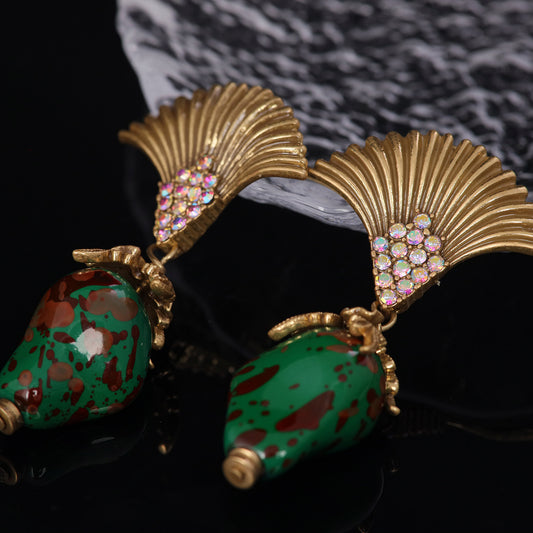 Vintage Artisan Handcrafted Artisan Earrings Gift Jewelry