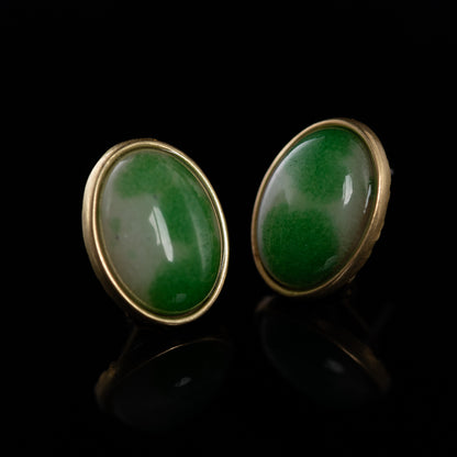 Vintage Jade Chic Refined Earrings Timeless Style