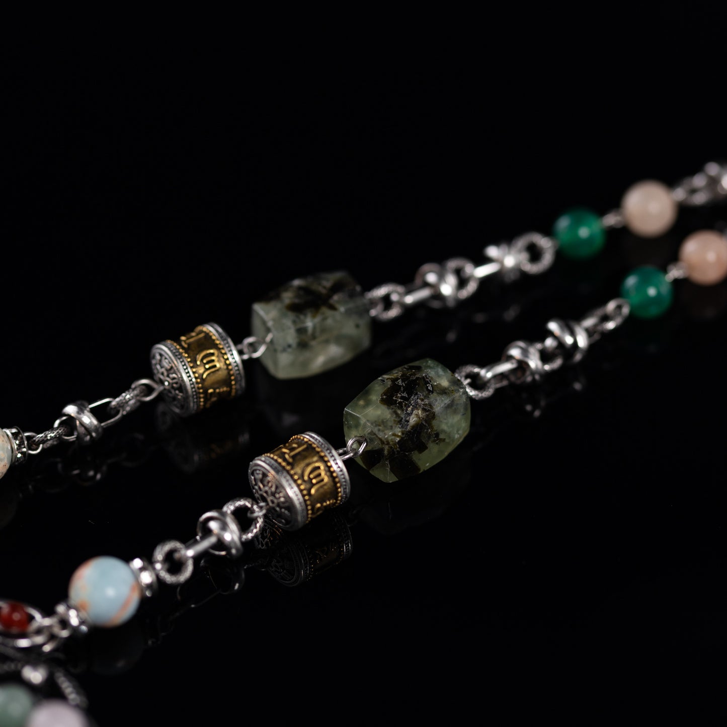 Vintage Natural Stone Butterfly Elegant Necklace Timeless Style