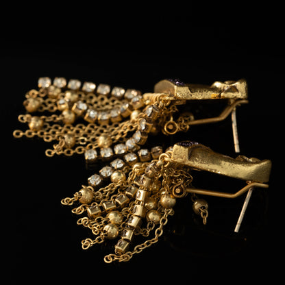 Vintage Elegant Classic Statement Earrings Timeless Style