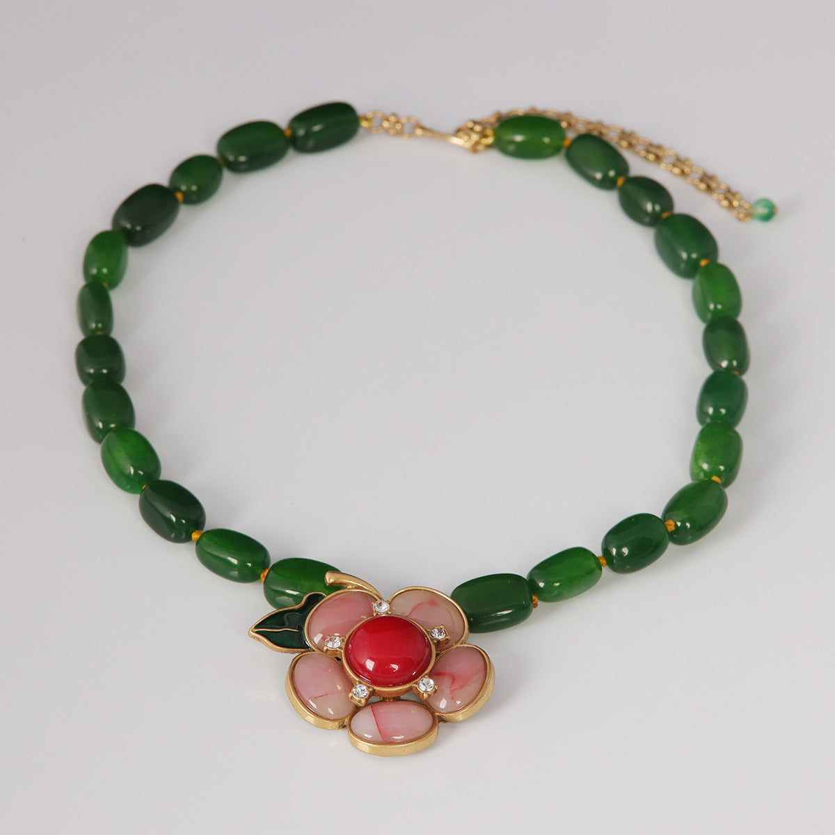 Vintage Agate Elegant Handcrafted Necklace for Women