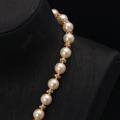Vintage Pearl Classic Chic Necklace Handcrafted Design
