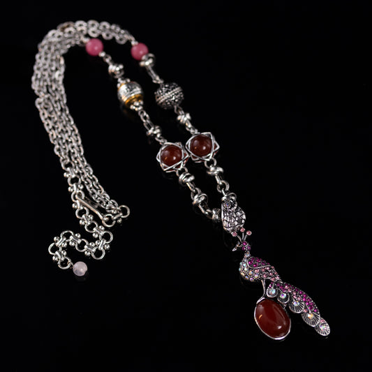 Vintage Elegant Handcrafted Statement Necklace Timeless Style
