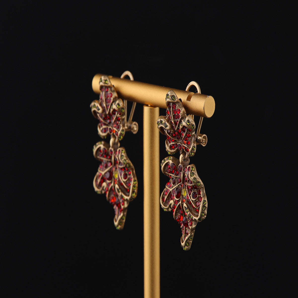 Vintage Leaf Timeless Classic Earrings Gift Jewelry