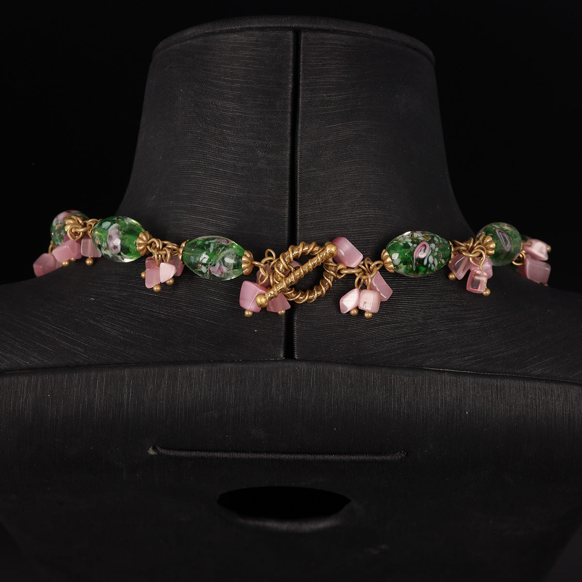 Vintage Crystal Luxury Classic Necklace Handcrafted Design