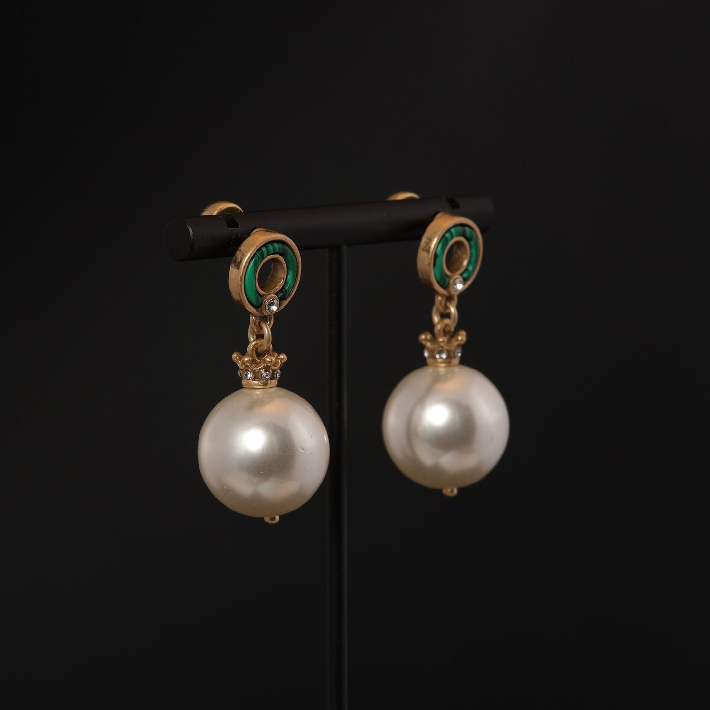 Vintage Pearl Chic Elegant Earrings Gift Jewelry