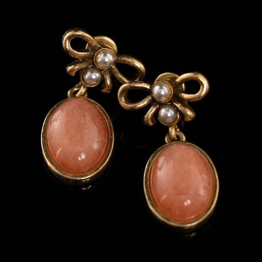 Vintage Pearl Timeless Handcrafted Earrings Timeless Style