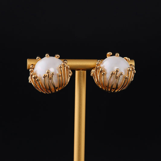 Vintage Floral Elegant Elegant Earrings Timeless Style