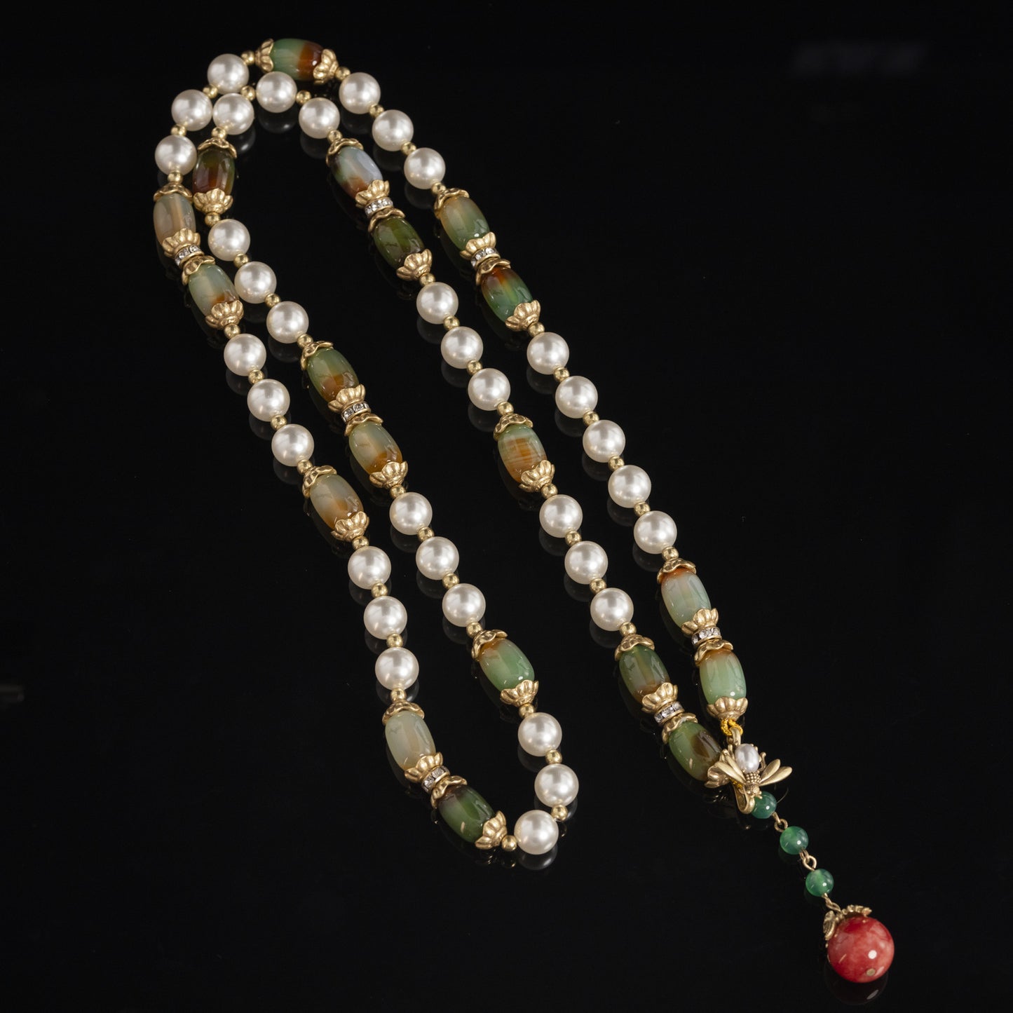 Vintage Floral Chic Elegant Necklace Gift Jewelry