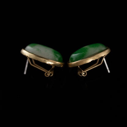 Vintage Jade Chic Refined Earrings Timeless Style