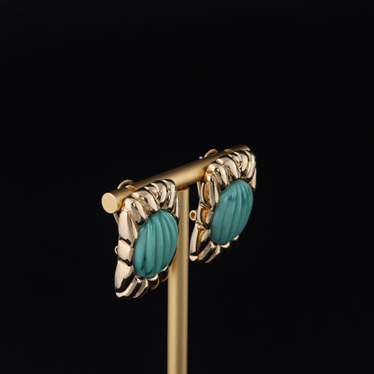 Vintage Geometric Elegant Statement Earrings Timeless Style